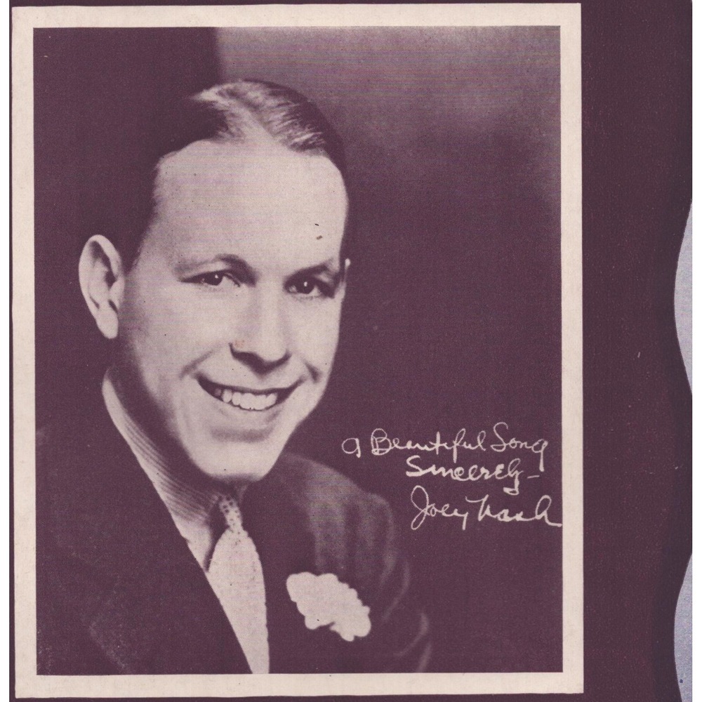 Vintage 1934 Joey Nash You Gotta Give Credit To Love Sheet Music Clipping - Picture 1 of 2